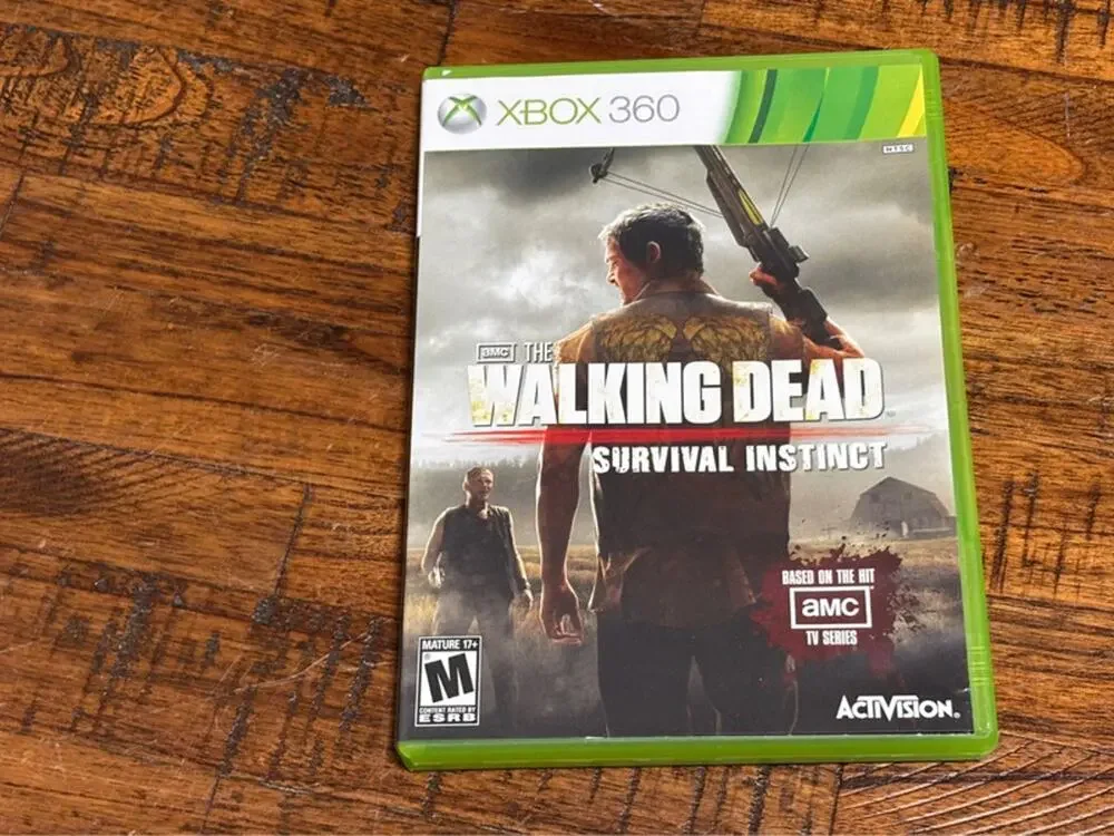 Activision The Walking Dead Survival Instinct Xbox 360 Xbox Live M Case Game